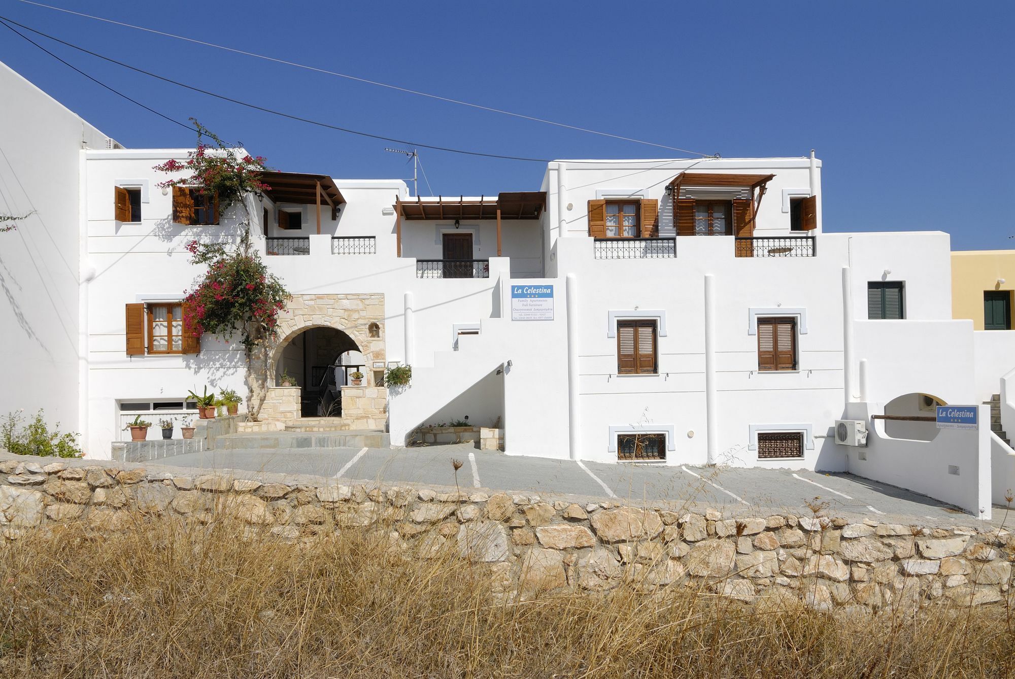 La Celestina Apartments Naoussa Exterior foto